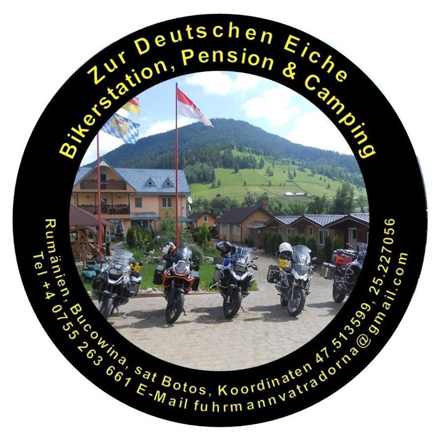 Pension, Camping & Biker Station Zur Deutschen Eiche Ciocanesti Εξωτερικό φωτογραφία